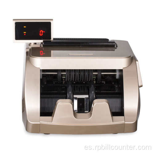 Máquina clasificadora de billetes R690 Contador de billetes Monedas mundiales disponibles Máquina contadora de dinero portátil